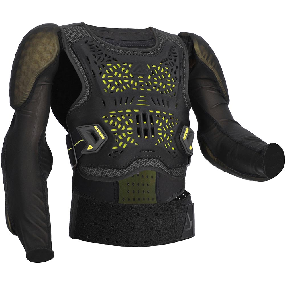 Acerbis - Gilet de protection enfant Plasma Kid Noir / Jaune fluo
