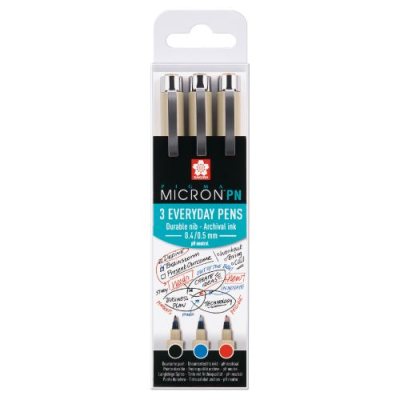Sakura Pigma Micron Colour Office Pen Set of 3