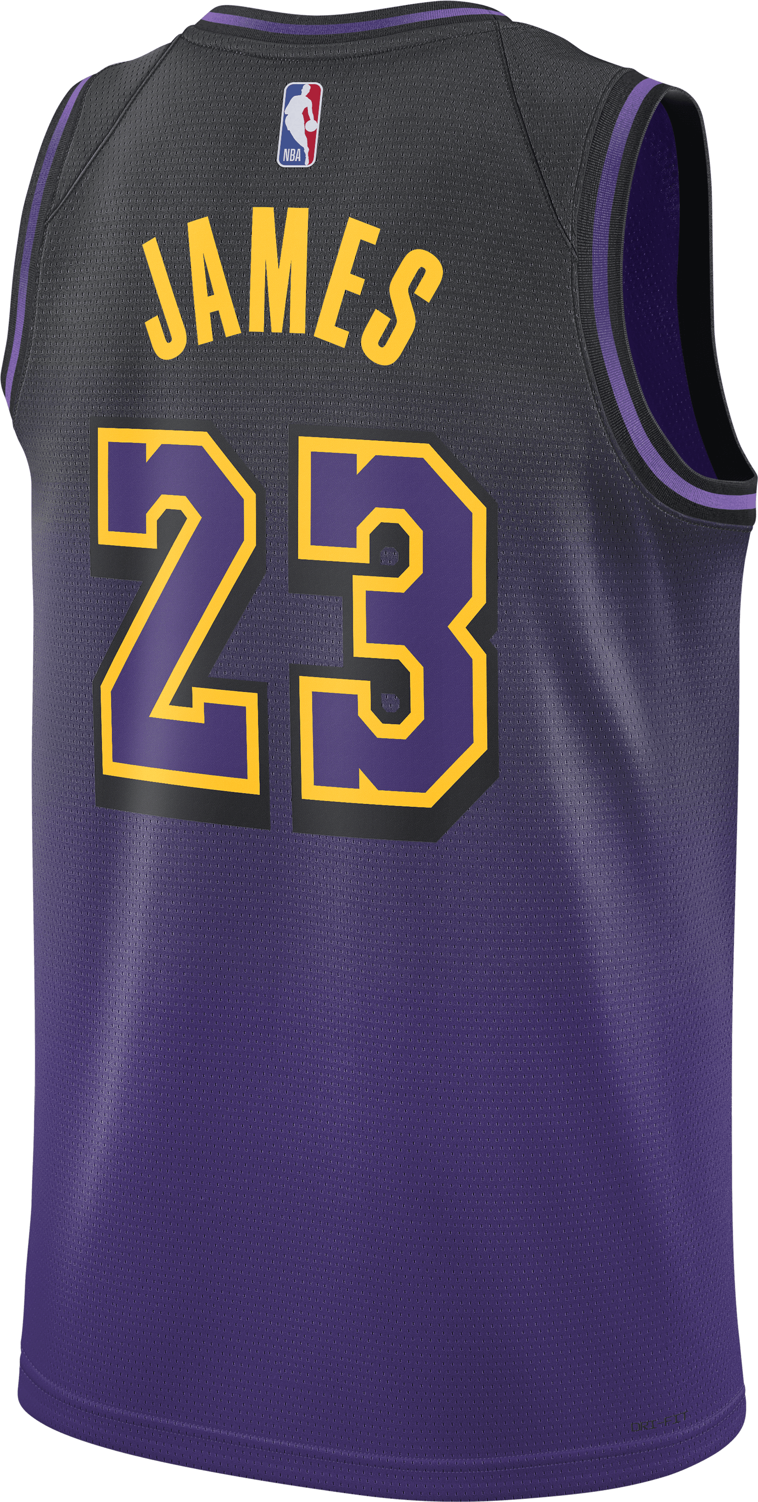 Nike LA Lakers Swingman Trikot 2024 Lila F504
