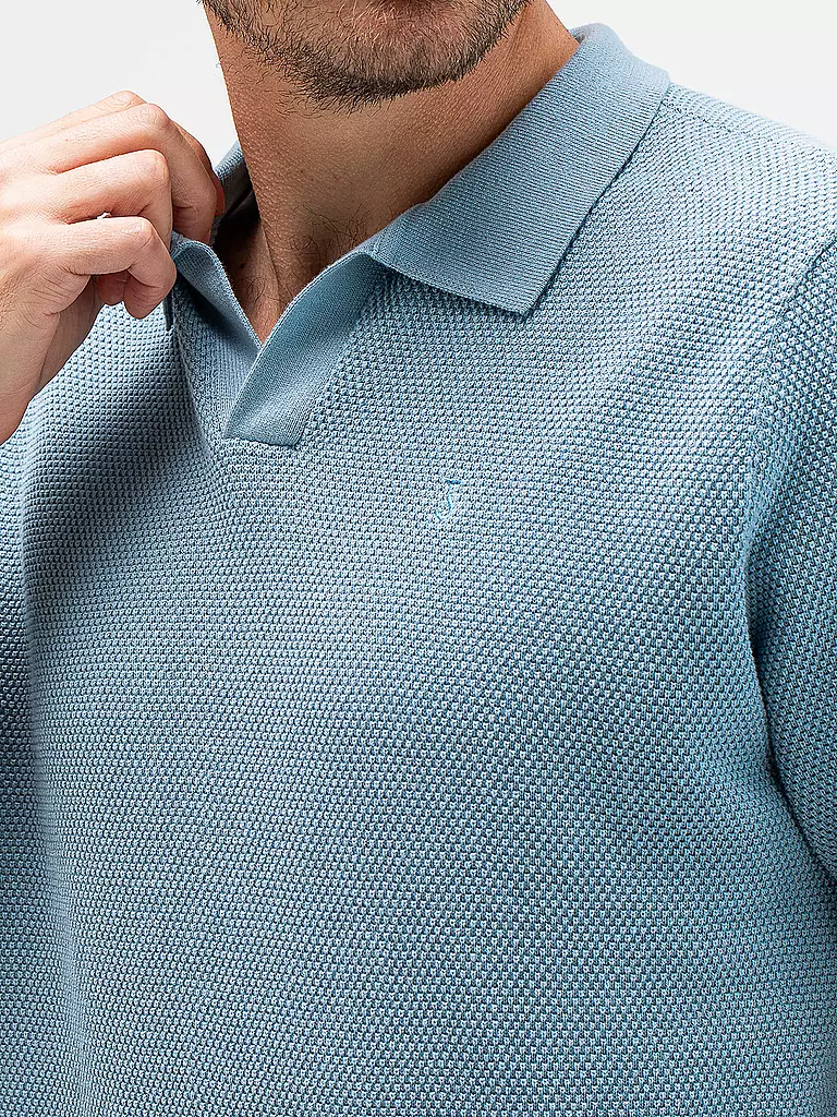 BUTCHER OF BLUE Poloshirt hellblau