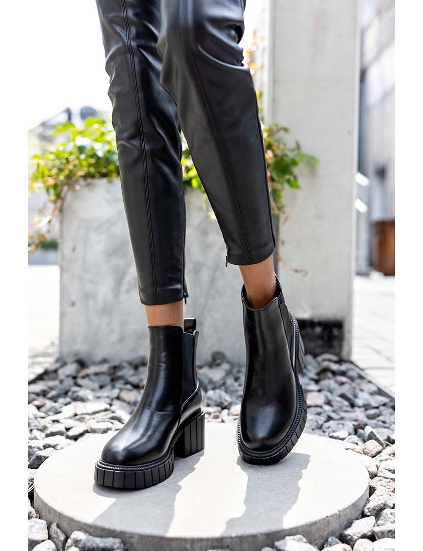 Black Chelsea Boots