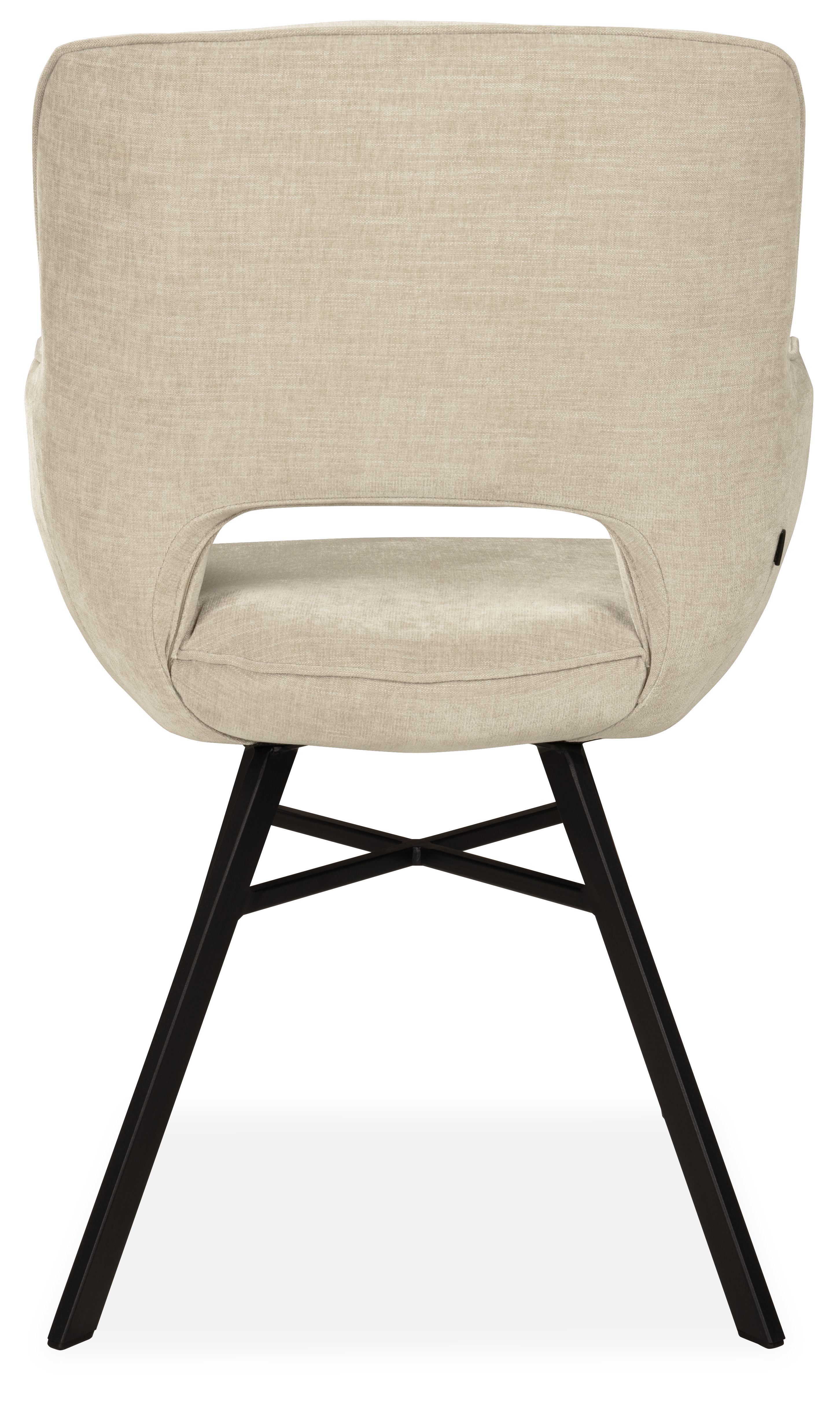 Eetkamerstoel - Miami Toffee Seta B58 x D65 x H85.5 cm