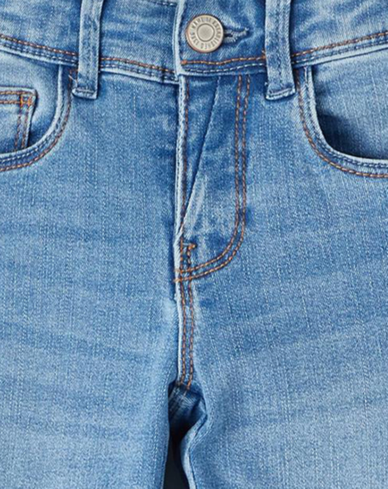 Jeans NKFPOLLY SKINNY BOOT 1142-AU in medium blue