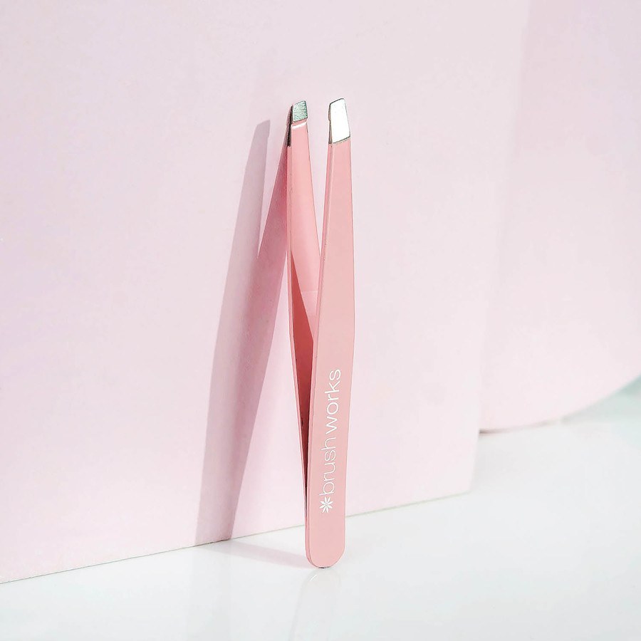 Brushworks Precision Slanted Tweezers