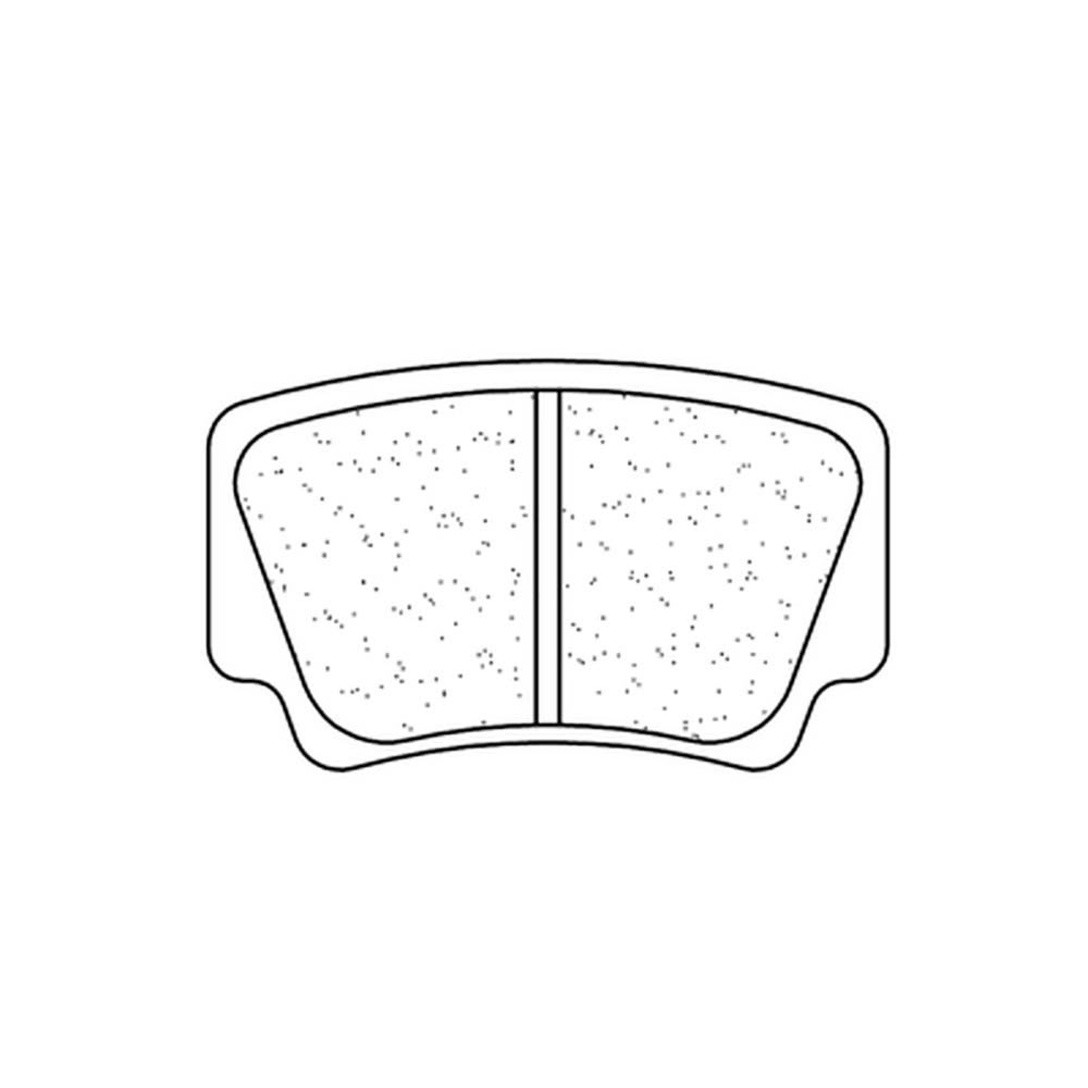 Cl brakes - Plaquettes de frein Quad métal fritté - 1205ATV1