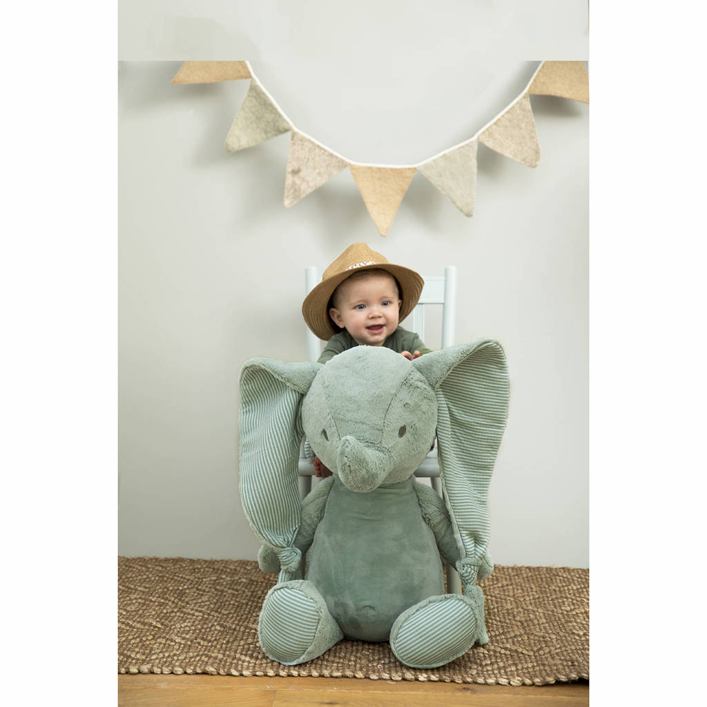 elephant eddy no. 1 knuffel 24 cm