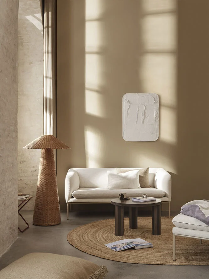 ferm LIVING Dou Floor Lamp Natural