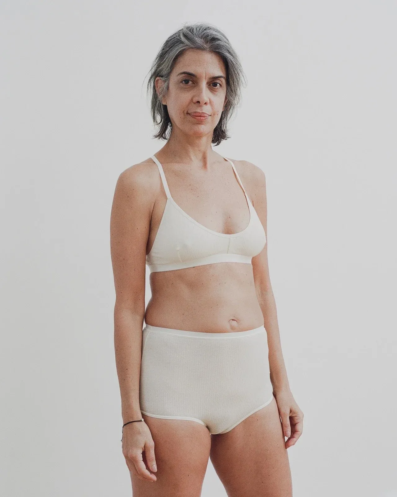 Culotte taille haute côtelée Bell Baserange