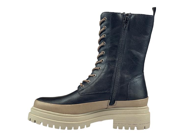 AQA Shoes a8212 Zwart beige
