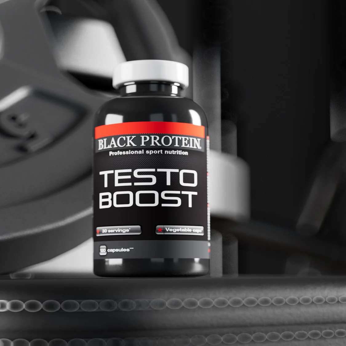 BLACK-PROTEIN Testo Boost
