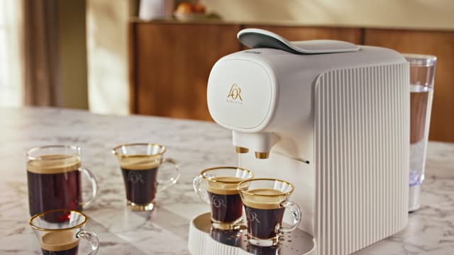 L'OR Barista Alessi kapselmaskine 4071587 (hvid)
