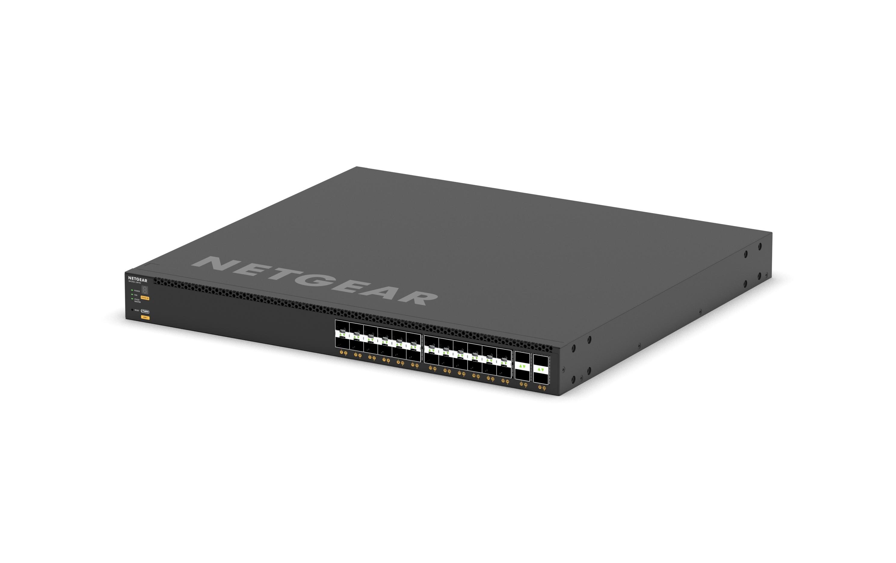 SFP+ Switch XSM4328FV 28 Port<br>24x SFP+ und 4x SFP28 25G Managed Switch