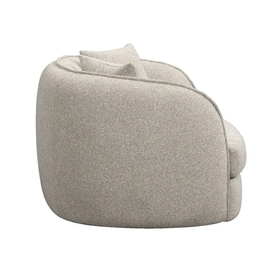 Draaibare Loveseat Enzio - stof Sirena - greige