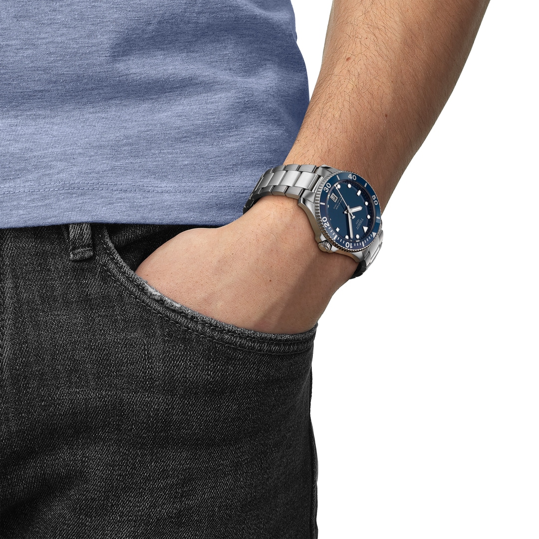 Tissot Seastar 1000 40mm Blau