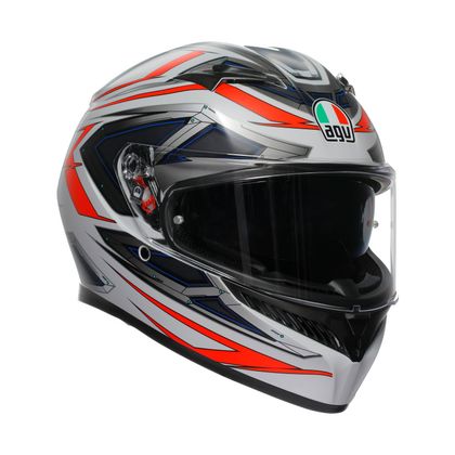 Casque AGV K3 - SPACE - Blanc / Rouge