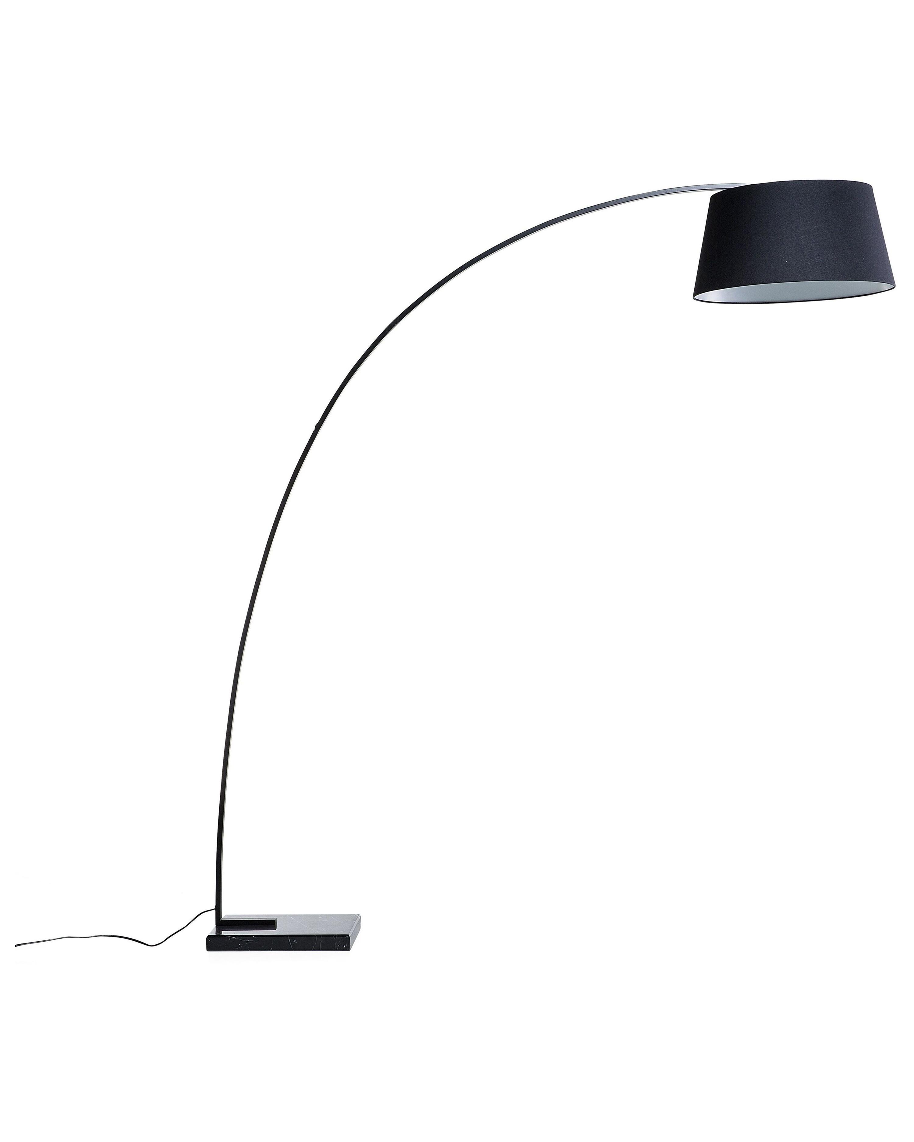 Staande lamp BENUE Metaal Zwart