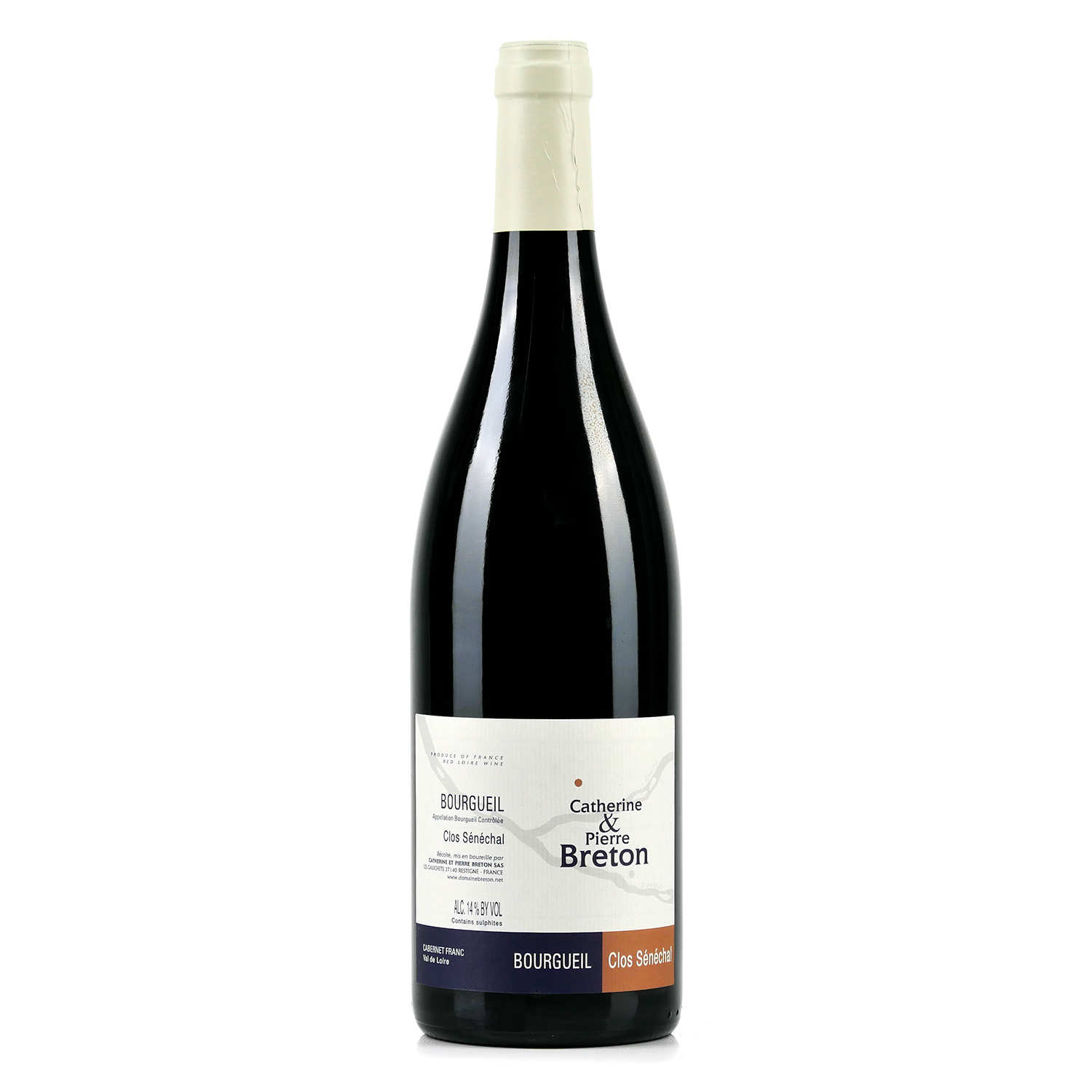 Bourgueil Clos Sénéchal Domaine Breton - Vin rouge bio