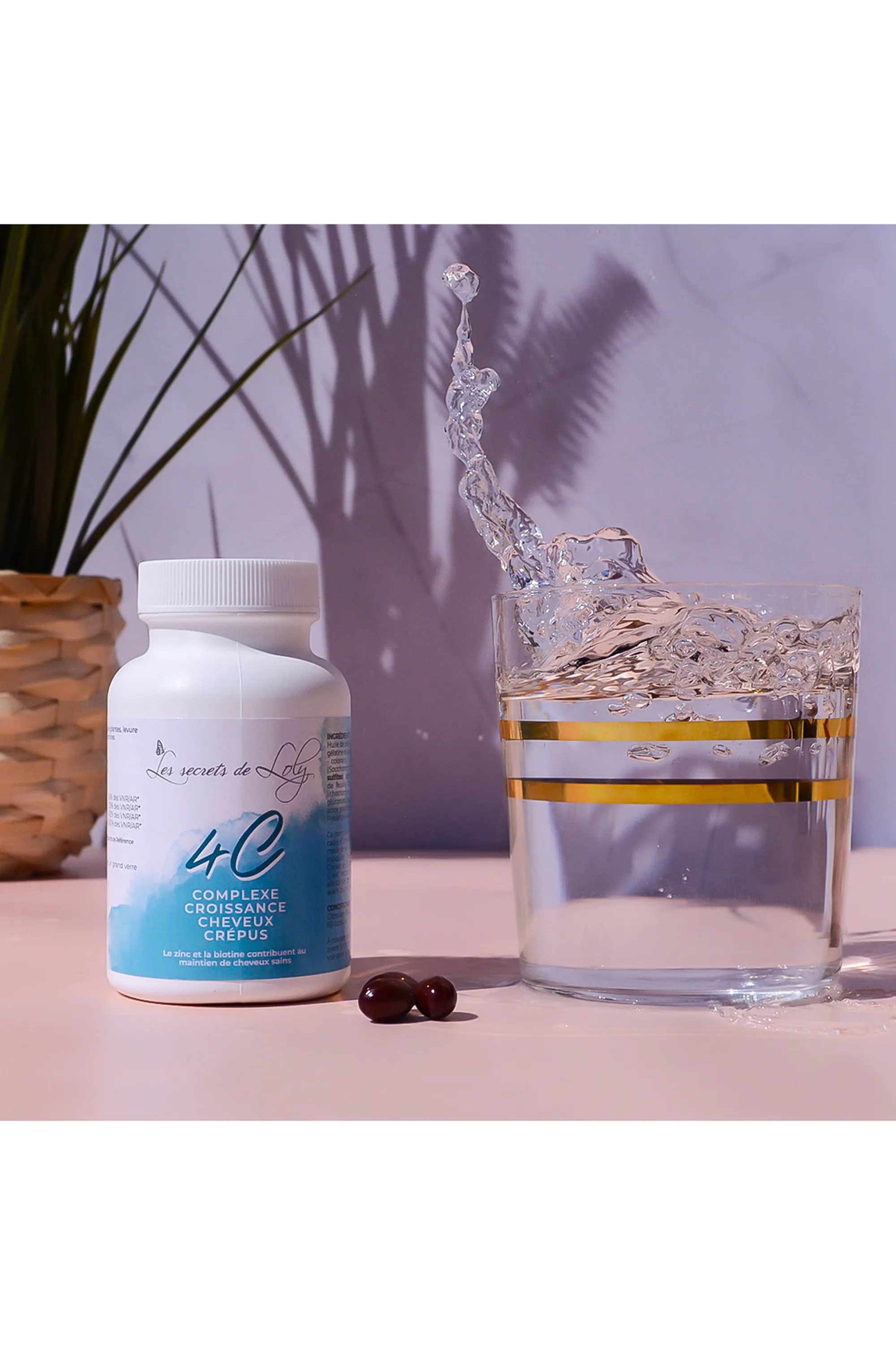 Les Secrets de Loly Compléments alimentaires boosteur de pousse 4C