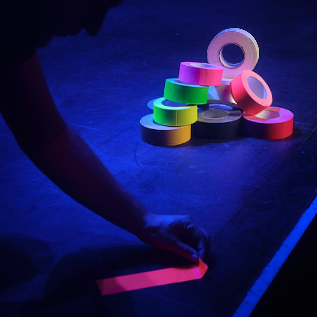 Innox ETA GAF-PRO-BK Gaffa Tape 50 mm x 50 m zwart - mat