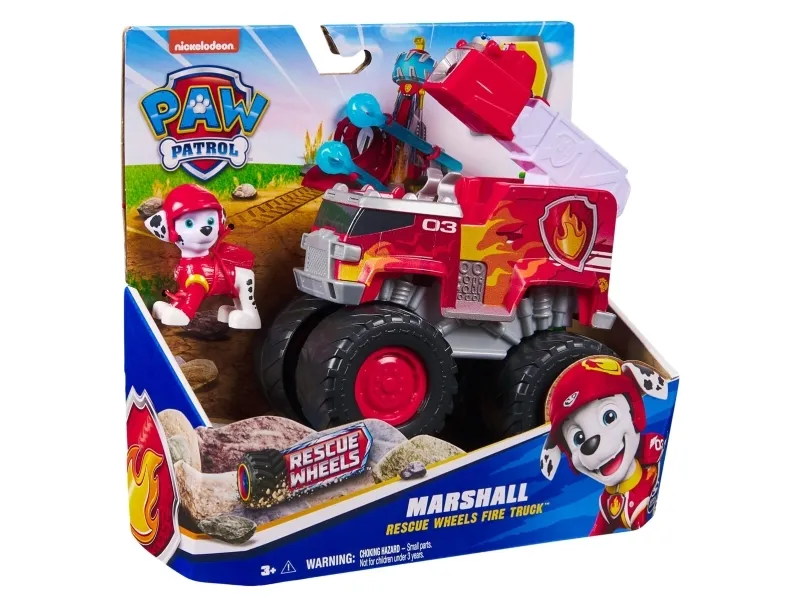 Paw Patrol Rescue Wheels Themed Vehicles -Marshall