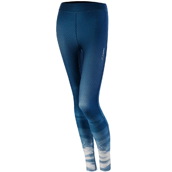 Collant ski de fond LÖFFLER W TIGHTS SPEED DIMPLE ELASTIC DEEP WATER