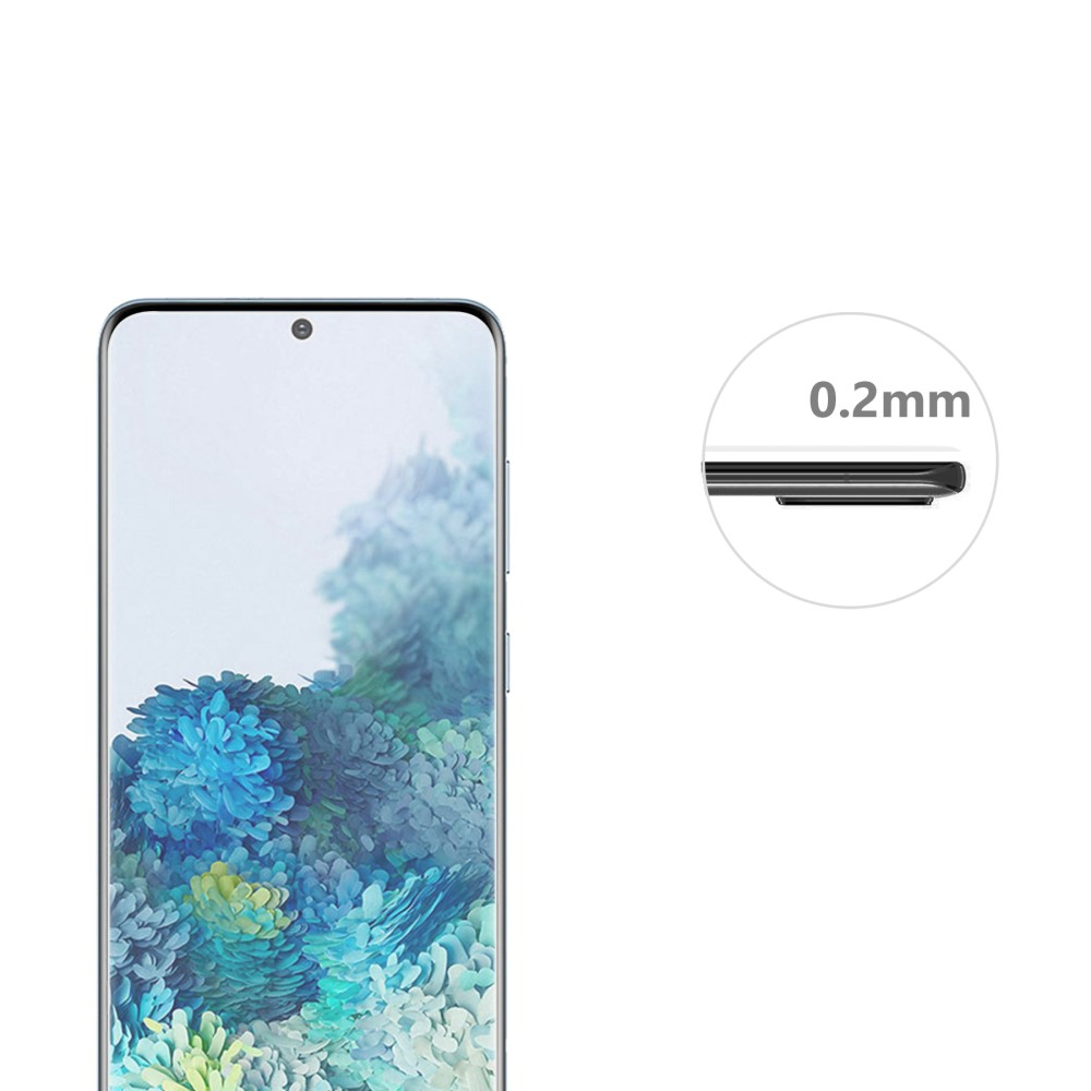 Samsung Galaxy S21 FE 5G Panzer Glas Displayschutz Case Friendly