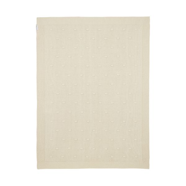 Meyco Ledikantdeken Knots - 100 x 150 cm - Soft Sand