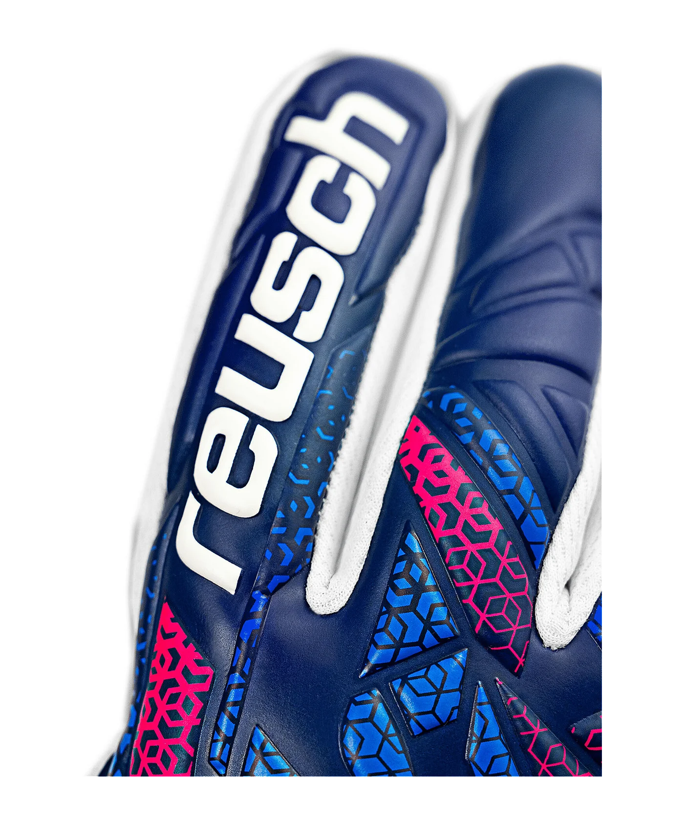 Reusch Attrakt Grip NC goalkeeper gloves blue F4310