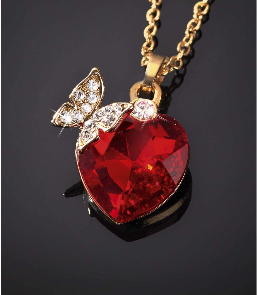 Collier Cœur de Cristal