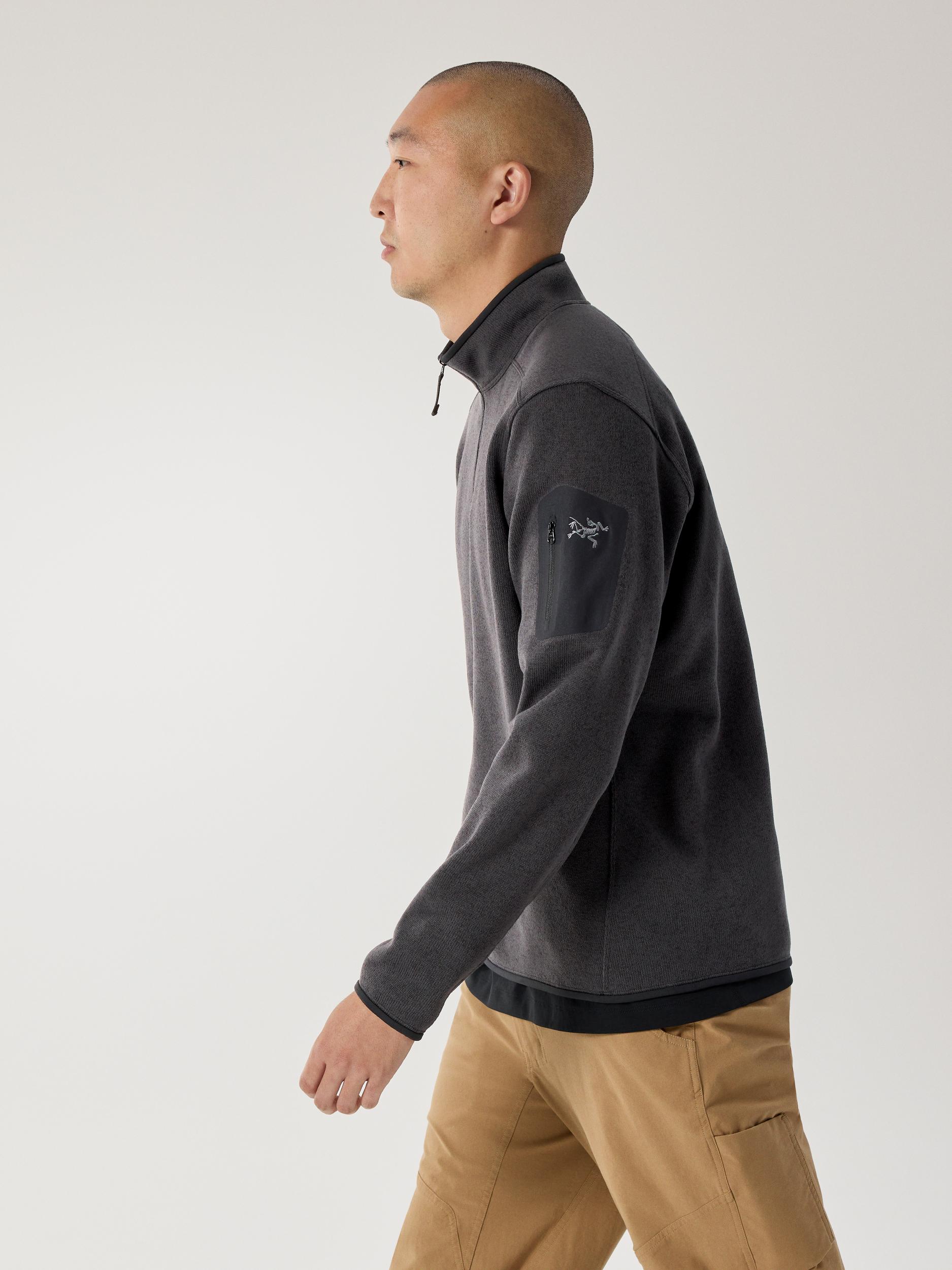 Arcteryx Covert 1/2 Zip Black Heather
