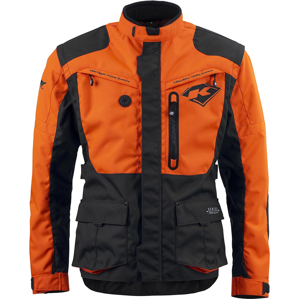 Kenny - Veste Titanium Orange / Noir