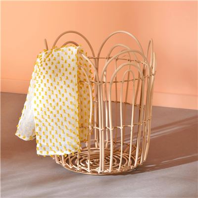 Panier de rangement en rotin