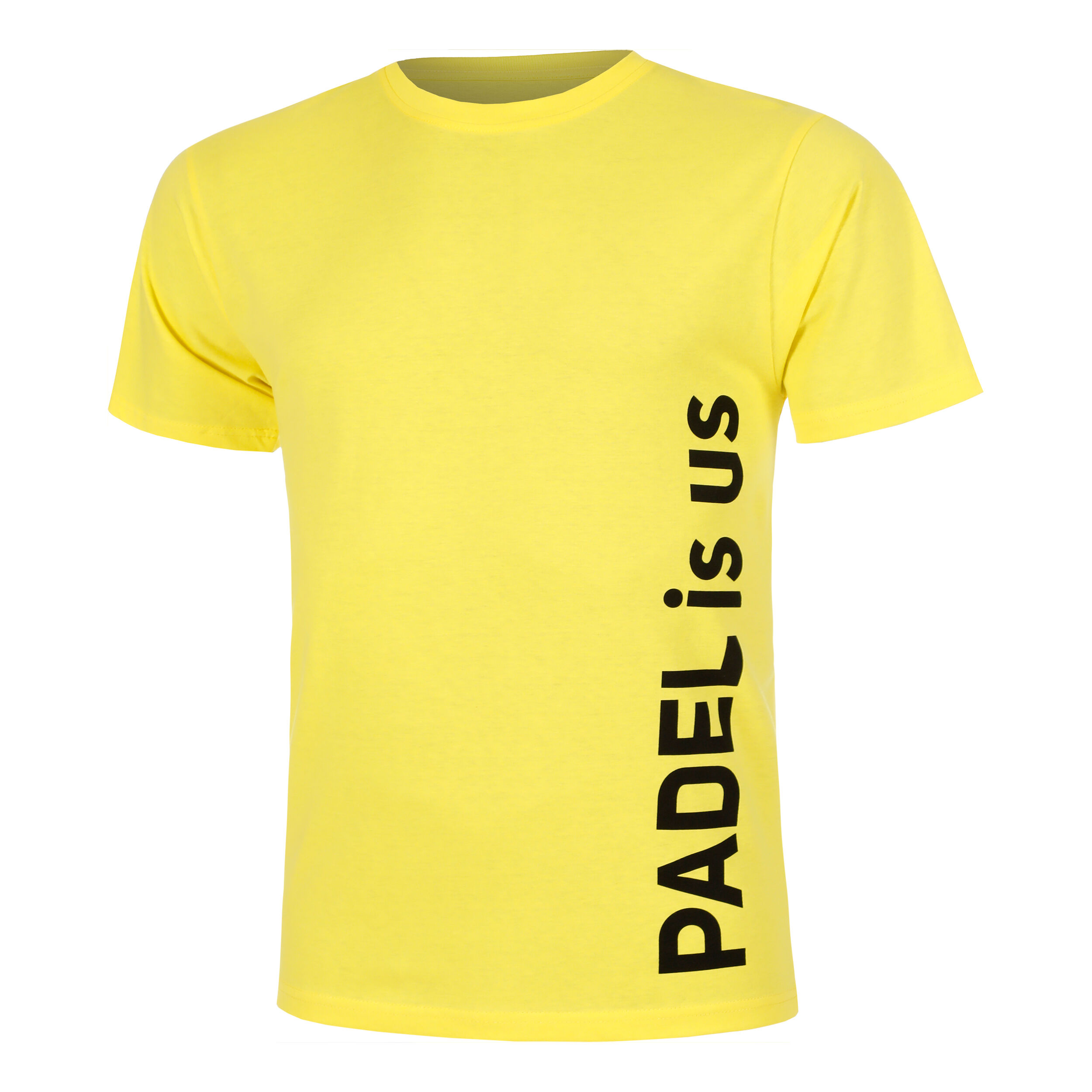 Padel-Point Padel Is Us T-shirt Hommes - Jaune , Noir