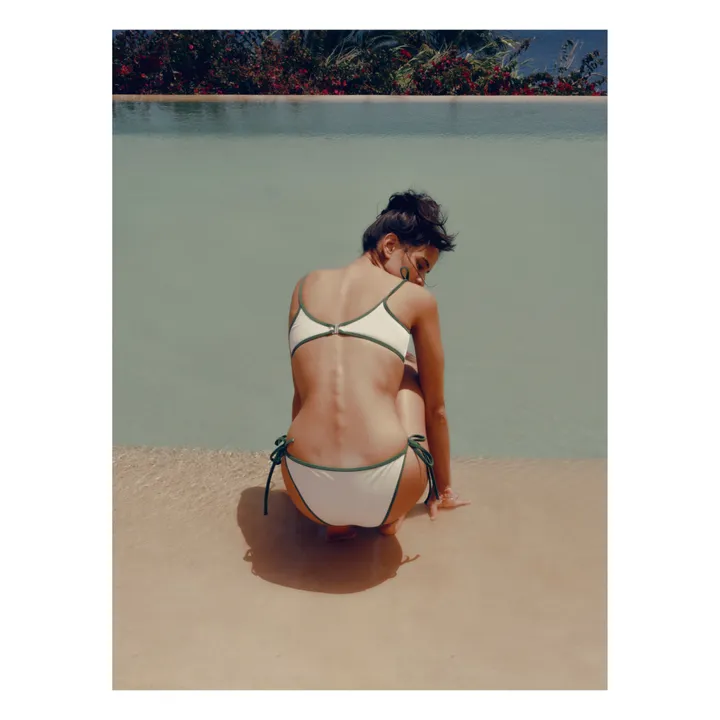 Icone Bas de Maillot Eponge Baya | Blanc
