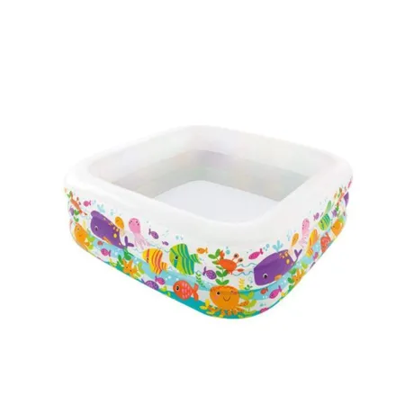 Intex Planschbecken Clearview Aquarium 159x159x50cm