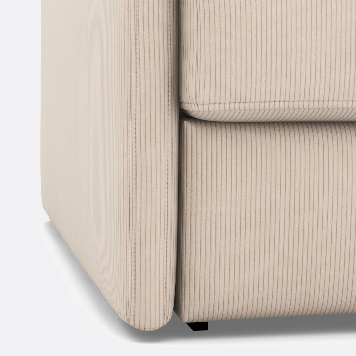 LA REDOUTE INTERIEURS<br>Sleapbank em ribfluweel, Bultex, Marta
