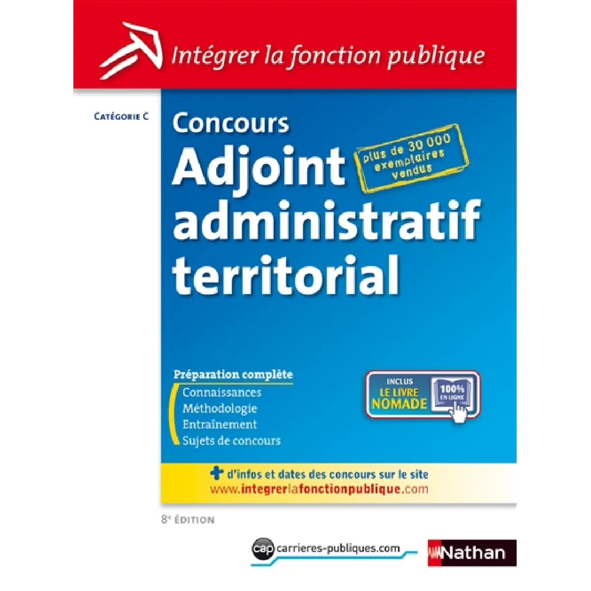 Concours adjoint administratif territorial : catégorie C · Occasion