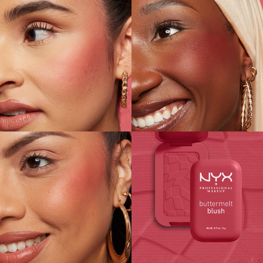 NYX PROFESSIONAL MAKEUP Buttermelt Blush 10 Back And Butta 5g