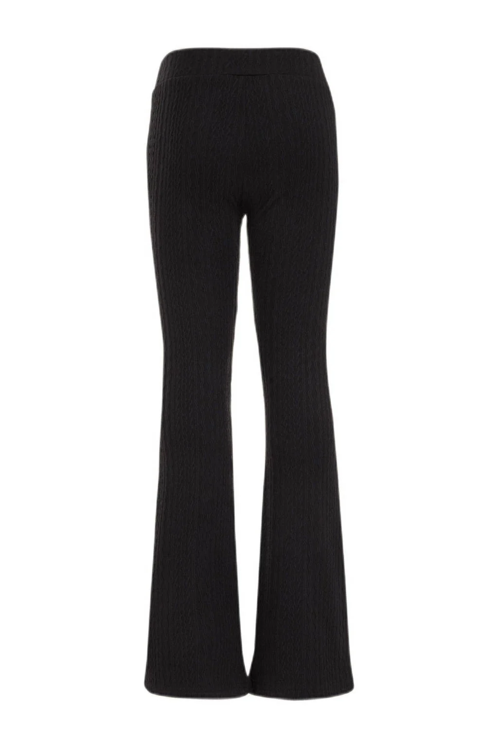 tapered fit broek zwart