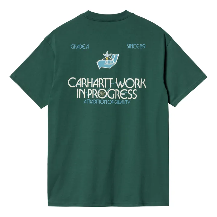 Carhartt WIP T-shirt Soil Coton Bio | Vert
