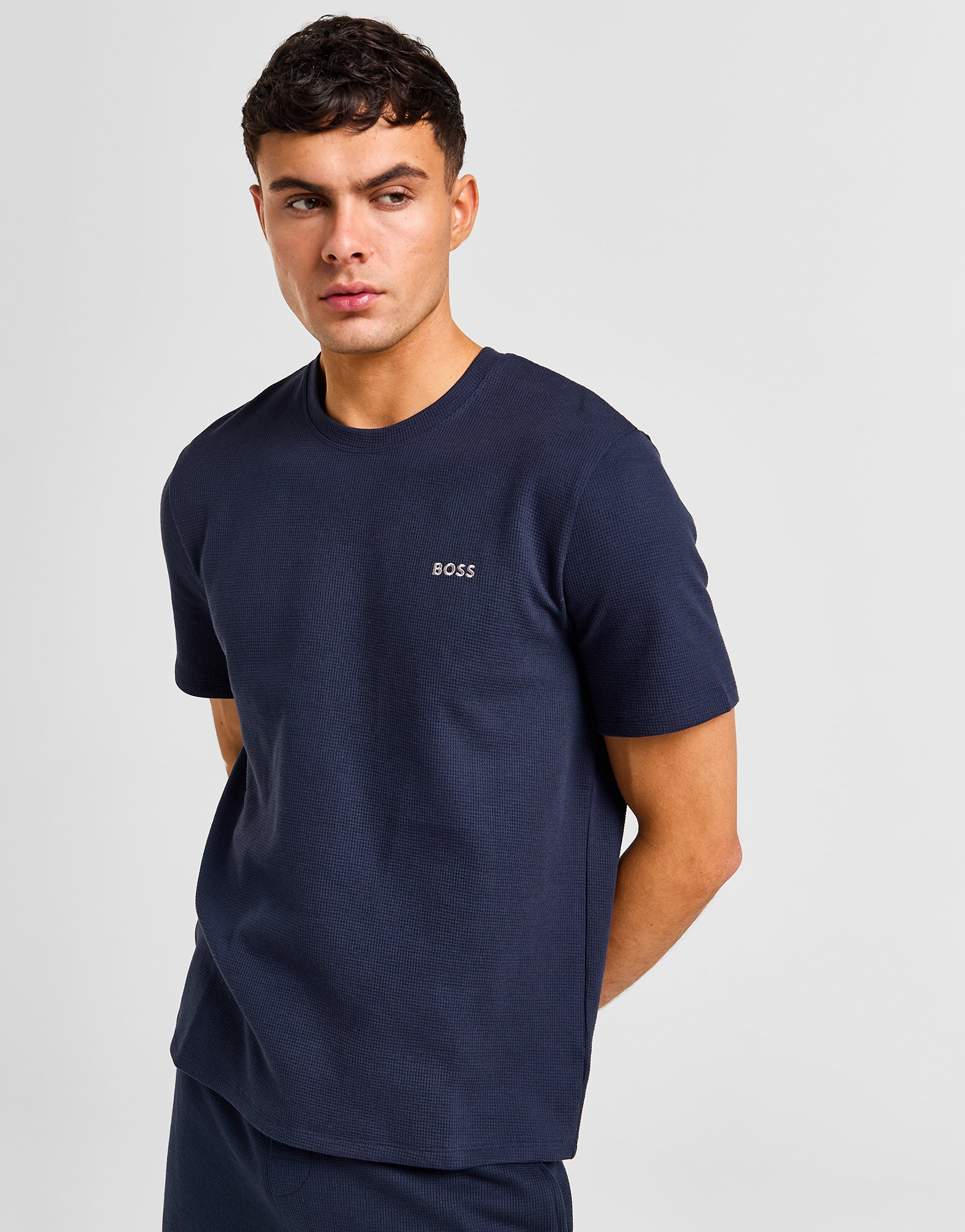 BOSS T-shirt Waffle Homme