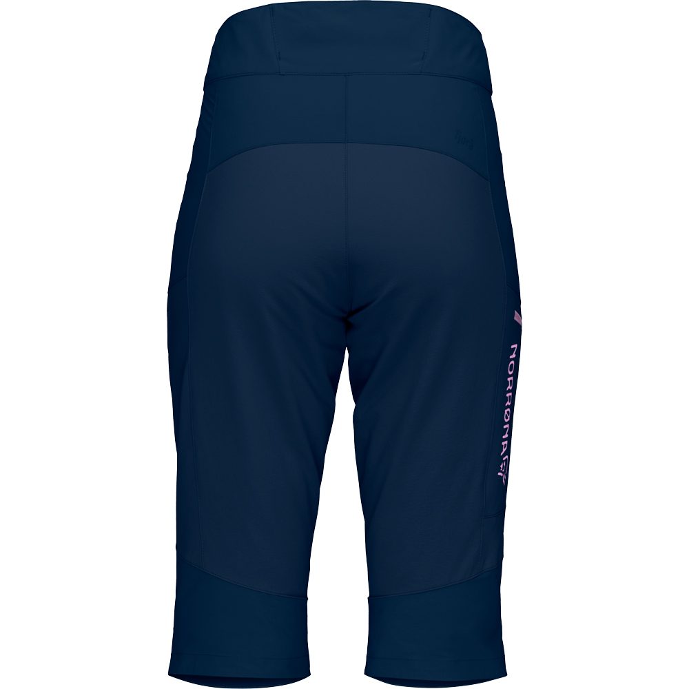 Norrona Fjørå Flex1 Shorts Damen indigo night violet tulle