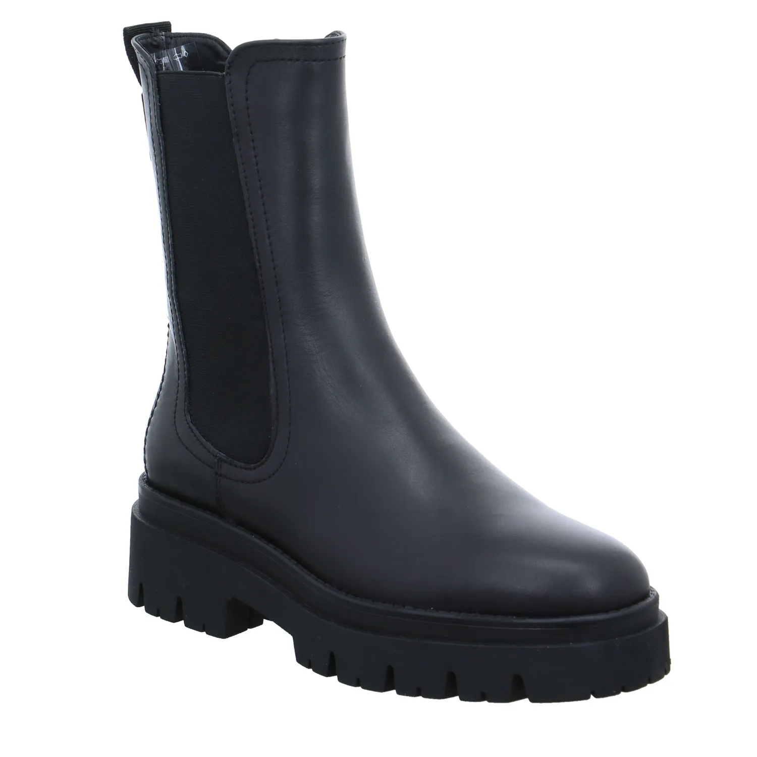 TAMARIS Boot Schwarz Leder