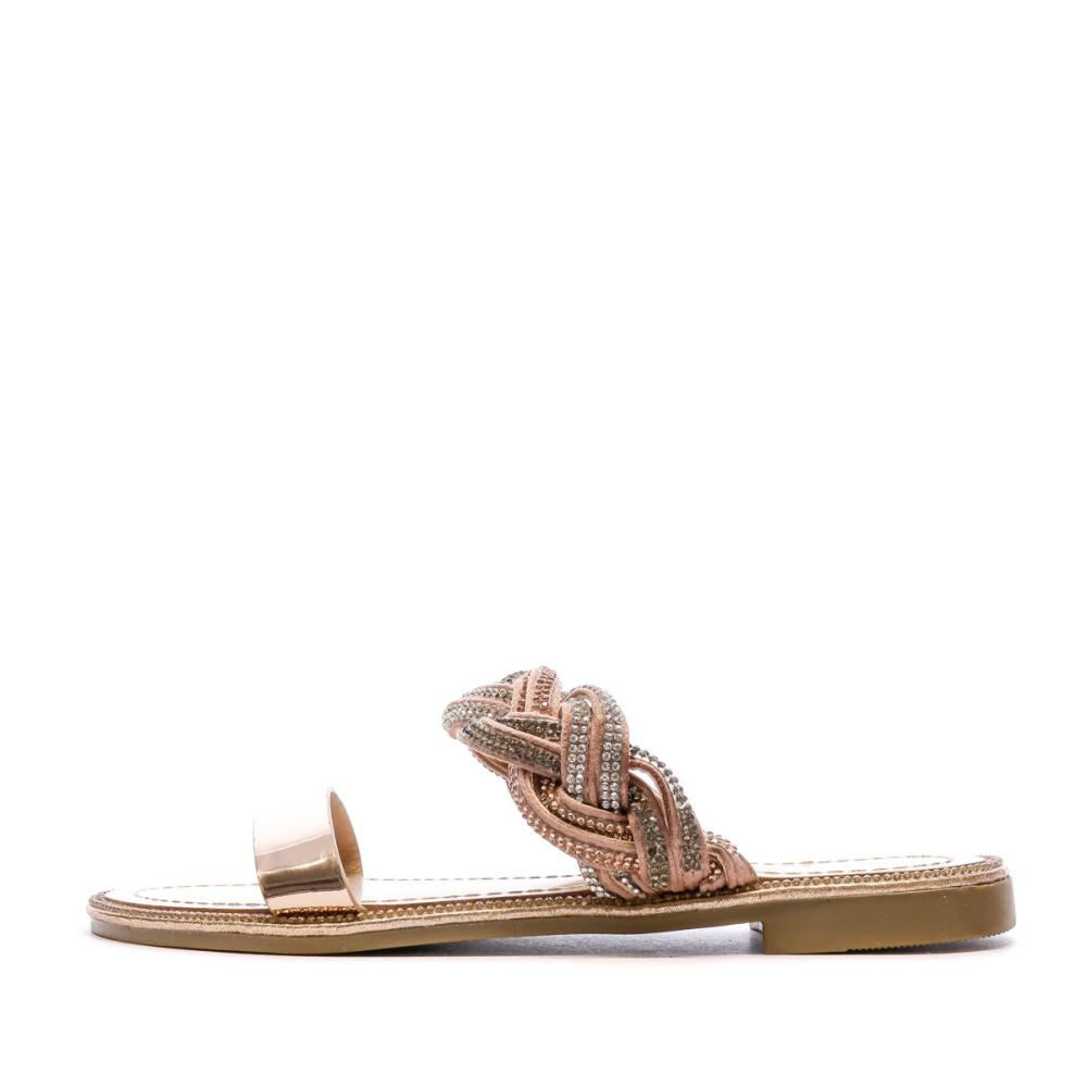 Beppi Sandales Rose Gold Femme Beppi