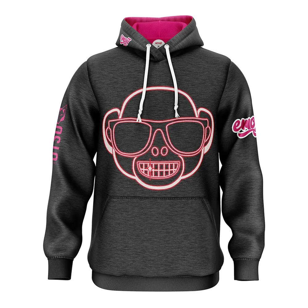 Otso Emoji Monkey Neon kapuzenpullover