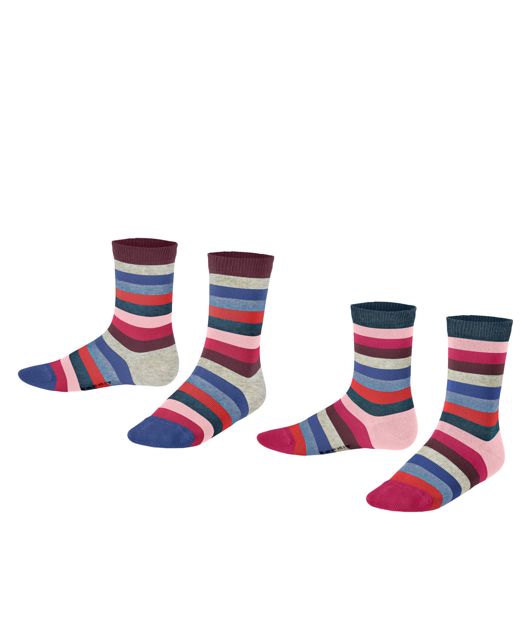 Esprit| Kinder Socken Multicolor Stripe 2-Pack