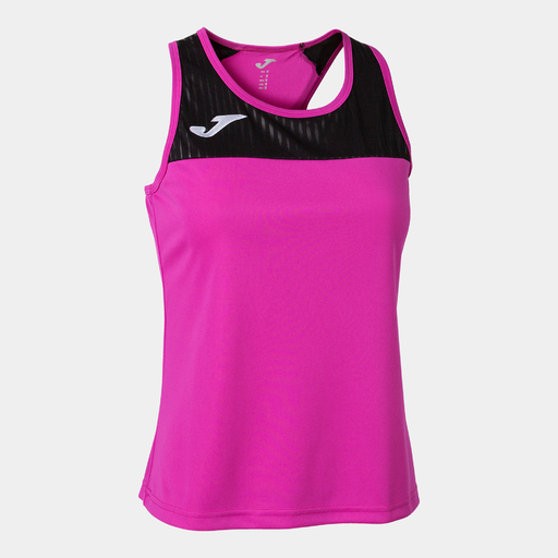 Regata Joma Montreal, rosa fluorescente e preta.