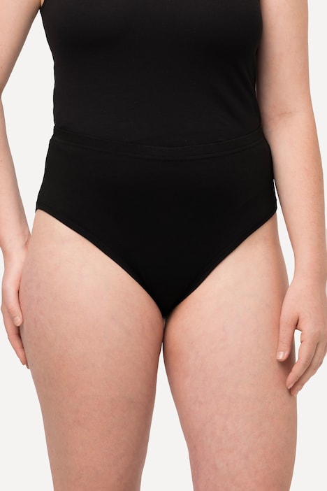 Slips, 2er-Pack, uni, Biobaumwolle