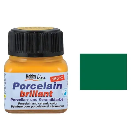 KREUL Glass & Porcelain Clear, dunkelgrün, 20 ml