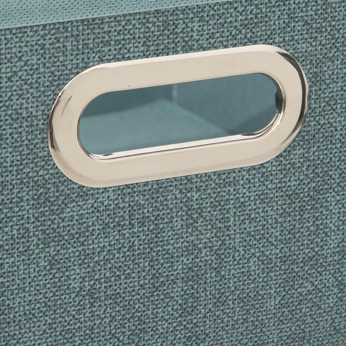 BOITE DE RANGEMENT 31X15CM PETROLE CHINE